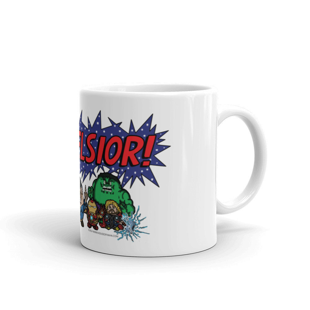 Eggcelsior! Egg Superheros Mug – House Of HaHa