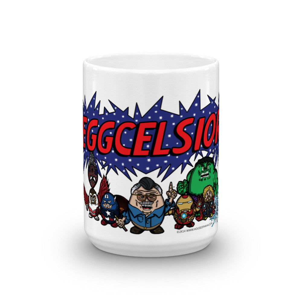 Eggcelsior! Egg Superheros Mug – House Of HaHa