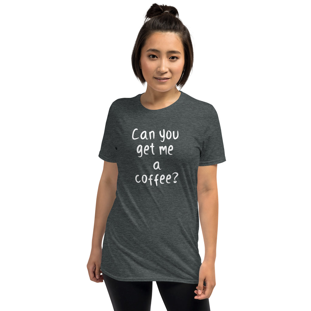 Make Me Coffee Unisex V-Neck T-Shirt